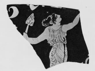 SKYPHOS, FRAGMENT (SOUTH ITALIAN, APULIAN, RED-FIGURE)