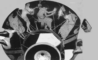 CUP B (ATHENIAN, RED-FIGURE)