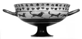 CUP, SIANA (ATHENIAN, BLACK-FIGURE)