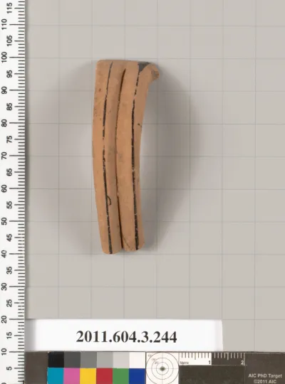 Terracotta fragment of an oinochoe (jug)