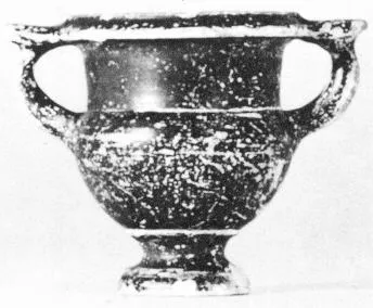 KANTHAROS (ATHENIAN, BLACK GLAZE)
