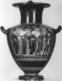 HYDRIA (ATHENIAN, BLACK-FIGURE)