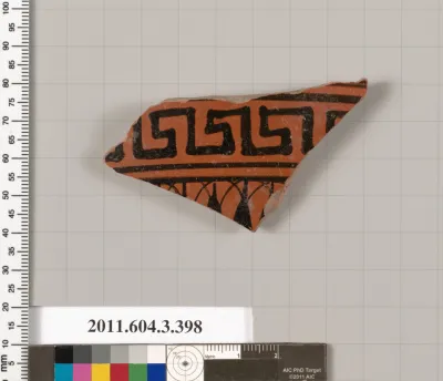 Terracotta fragment of a neck-amphora (jar)