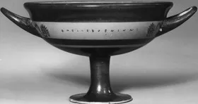 CUP, LITTLE MASTER BAND (ATHENIAN, BLACK-FIGURE)