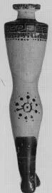FIGURE VASE, ALABASTRON (EAST GREEK)