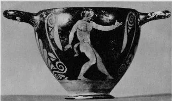 SKYPHOS (ATHENIAN, RED-FIGURE)