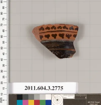 Terracotta fragment of an olpe (jug)