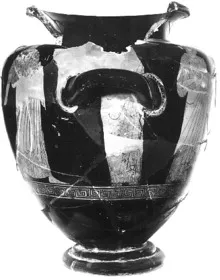 STAMNOS (ATHENIAN, RED-FIGURE)