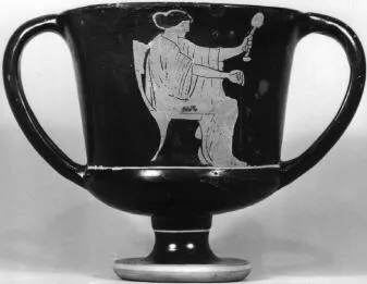 KANTHAROS (ATHENIAN, RED-FIGURE)