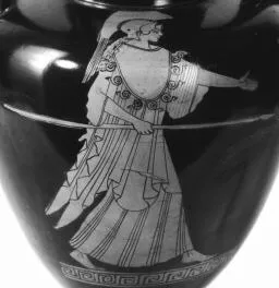 AMPHORA, NECK (ATHENIAN, RED-FIGURE)