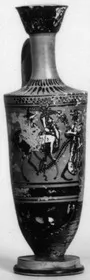 LEKYTHOS (ATHENIAN, BLACK-FIGURE)