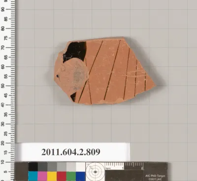 Terracotta fragment of a bell-krater (bowl for mixing wine and water)