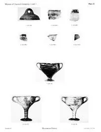 VARIOUS (MYCENEAN)