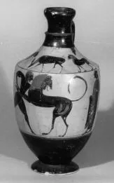 LEKYTHOS (ATHENIAN, BLACK-FIGURE)
