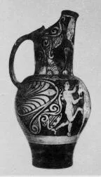 OINOCHOE (ETRUSCAN, RED-FIGURE)