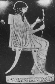 AMPHORA, NECK (ATHENIAN, RED-FIGURE)