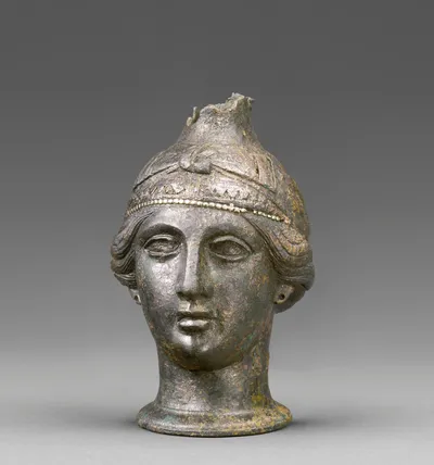 Vase in the Form of a Female Head