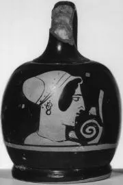 LEKYTHOS, SQUAT (ATHENIAN, RED-FIGURE)
