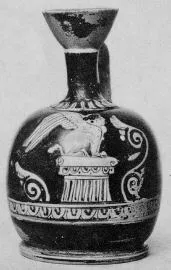 LEKYTHOS, SQUAT (ATHENIAN, RED-FIGURE)