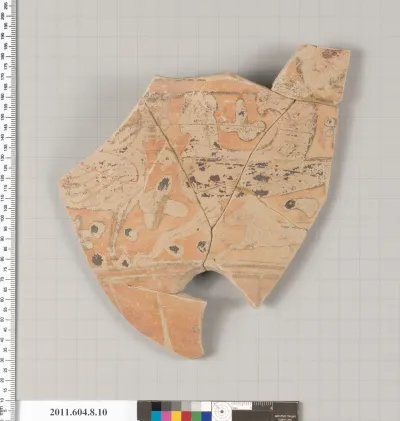 Terracotta fragment of an amphora (jar)?