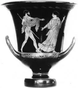 KRATER, CALYX (ATHENIAN, RED-FIGURE)