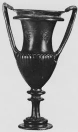KANTHAROS (ETRUSCAN, BLACK GLAZE)