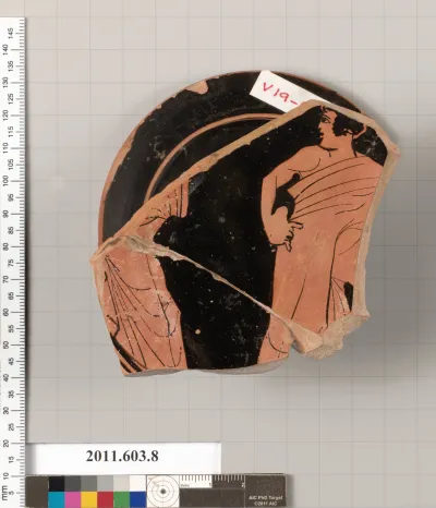 Fragment of a terracotta kylix