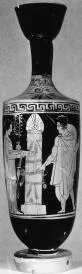LEKYTHOS (ATHENIAN, RED-FIGURE)