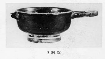 CUP (SOUTH ITALIAN, CAMPANIAN, BLACK GLAZE)
