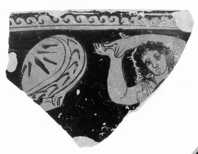 South Italian Red-Figure Skyphos Fragment