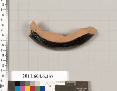 Terracotta fragment of an undetermined shape