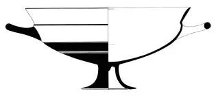 CUP, SIANA (ATHENIAN, BLACK-FIGURE)