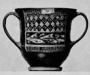 KANTHAROS (ATHENIAN, RED-FIGURE)