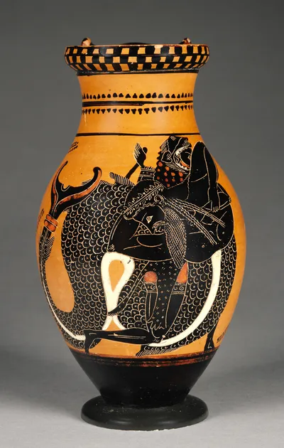 Attic Black-Figure Olpe