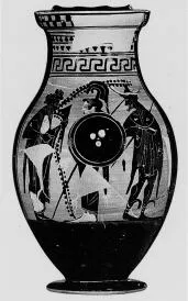 OLPE (ATHENIAN, BLACK-FIGURE)