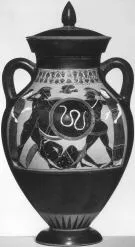 AMPHORA, BELLY, TYPE B (ATHENIAN, BLACK-FIGURE)