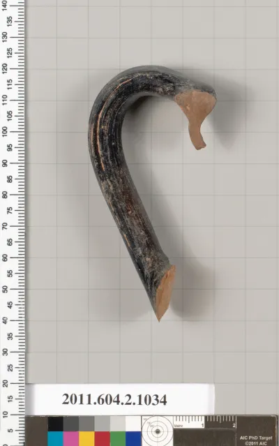 Terracotta fragment of an oinochoe (jug)