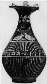 OINOCHOE (SOUTH ITALIAN, GNATHIAN, BLACK GLAZE)