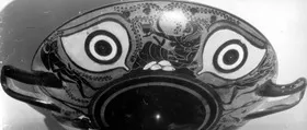 CUP B (ATHENIAN, BLACK-FIGURE)