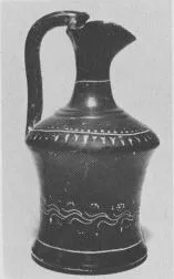 OINOCHOE (SOUTH ITALIAN, GNATHIAN, BLACK GLAZE)