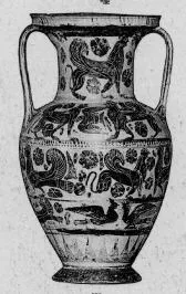 AMPHORA, NECK (ATHENIAN, BLACK-FIGURE)