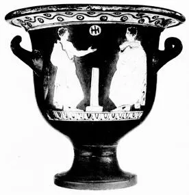 KRATER, BELL (ITALIOTE, RED-FIGURE)