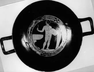CUP, STEMLESS (ATHENIAN, RED-FIGURE)