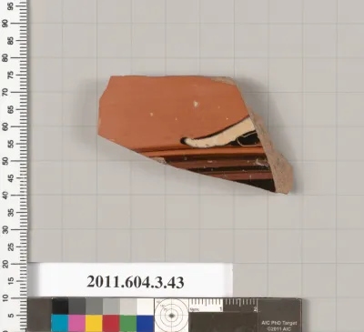Terracotta fragment of an amphora (jar)