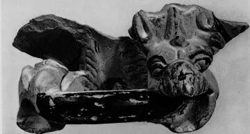 STAMNOS (?), FRAGMENT (FALISCAN)