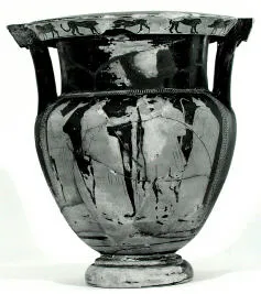 KRATER, COLUMN (ATHENIAN, RED-FIGURE)