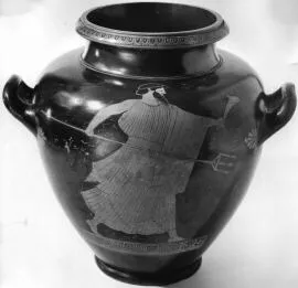 STAMNOS (ATHENIAN, RED-FIGURE)