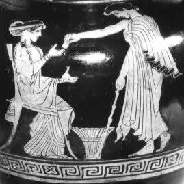 AMPHORA, NECK (ATHENIAN, RED-FIGURE)