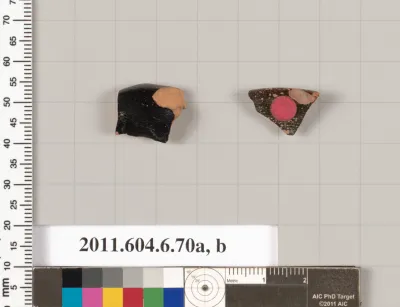 Terracotta fragments of undetermined shapes