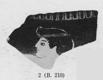 KRATER, COLUMN, FRAGMENT (ATHENIAN, RED-FIGURE)